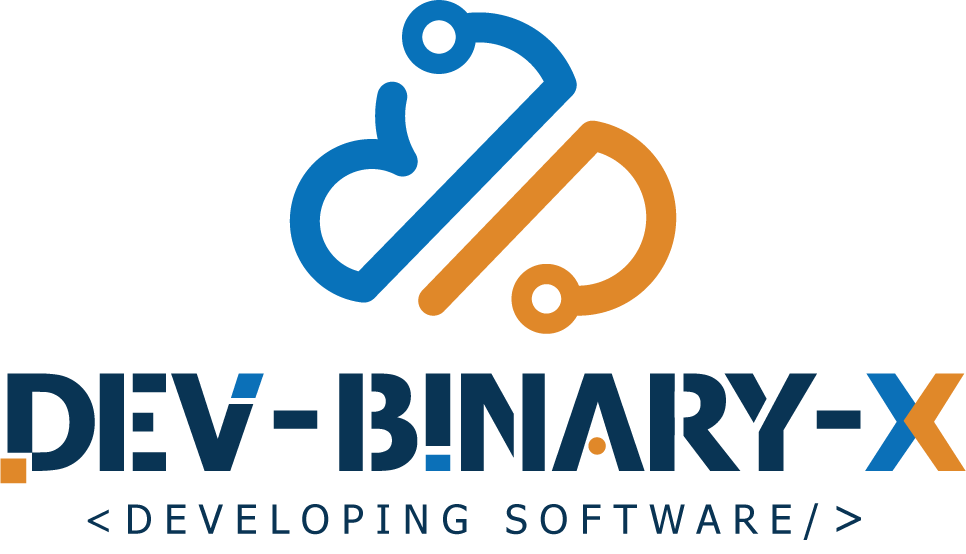 Dev Binary X Logo